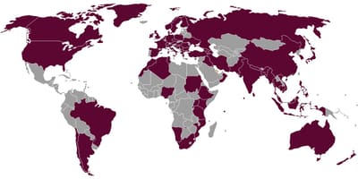 Qatar airlines მიმართულებით რუკა